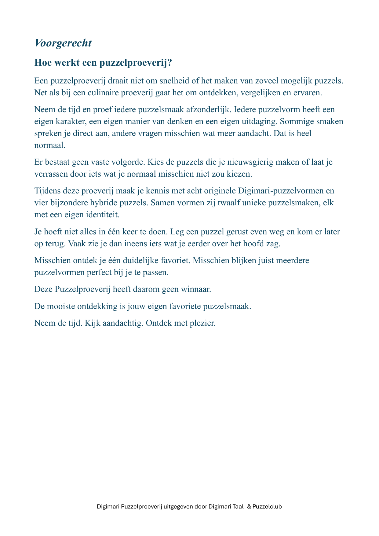 Puzzelmenukaart pagina 3